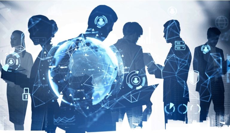 Managed web hosting dashboard on laptop