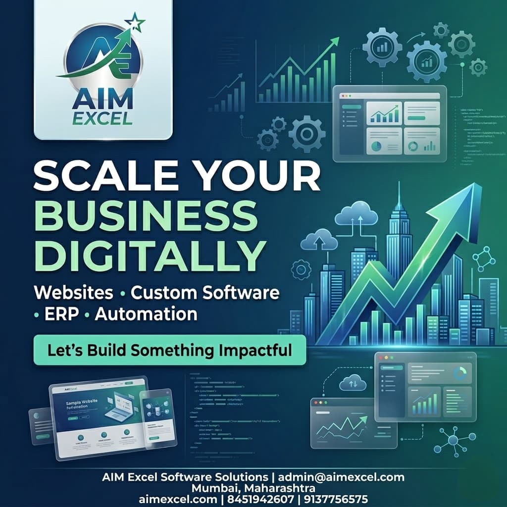 Scrap ERP software development by AIM Excel